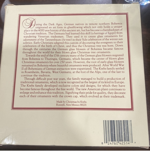 Vintage Christmas Ornament - Picture 4 of 4